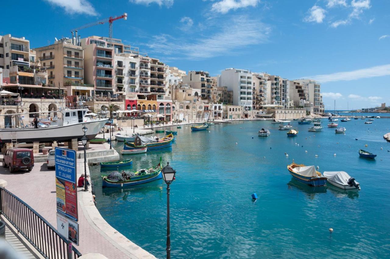 סליאמה Modern Apartment Steps From Balluta Bay מראה חיצוני תמונה